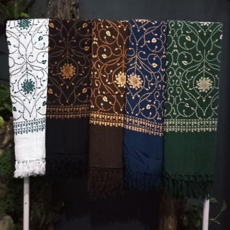 SORBAN BATIK MOTIF KASHMIRI BAHAN RAYON HALUS DAN LEMBUT sorban batik harisa palid 3