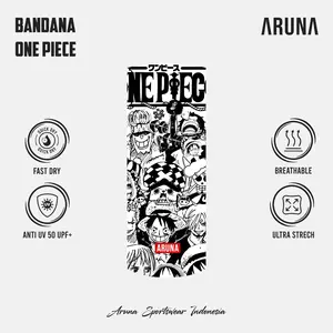 Aruna Headwear Multipurpose Masker Bandana One Piece UPF 50+ Anti UV Quick Dry Outdoor