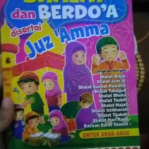 Buku Anak Gemar Belajar Sholat dan Berdoa disertai Juz Amma / Buku Islami