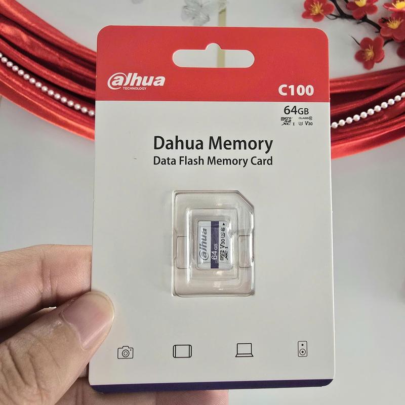 Thẻ Nhớ Dahua 64GB/128G MicroSD V30/U3 – Hàng chính hãng bảo hành 7 năm - Lưu Trữ Hiệu Suất Cao Cho Camera An Ninh