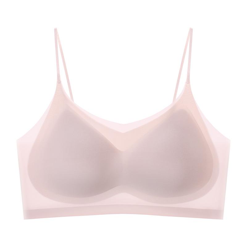 Bh Busa Bra Wanita Tanpa Kawat Seamless Push Up Tanpa Kawat Bralette Tipis Elastis Backless - BR1672 5