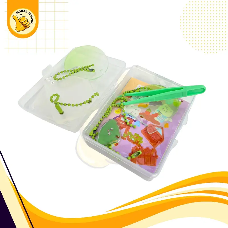 Mainan Anak Shimmer Shacker Assorted Kotak Glitter dengan Stiker Kreatif Toys 3
