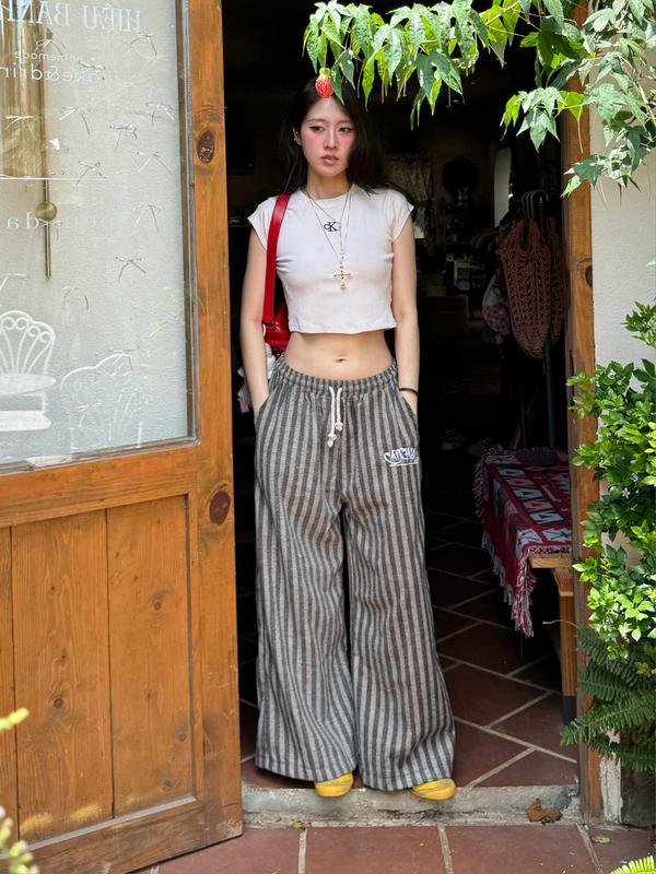 Catchy Striped Pants v1 QS1 2 màu Local Brand