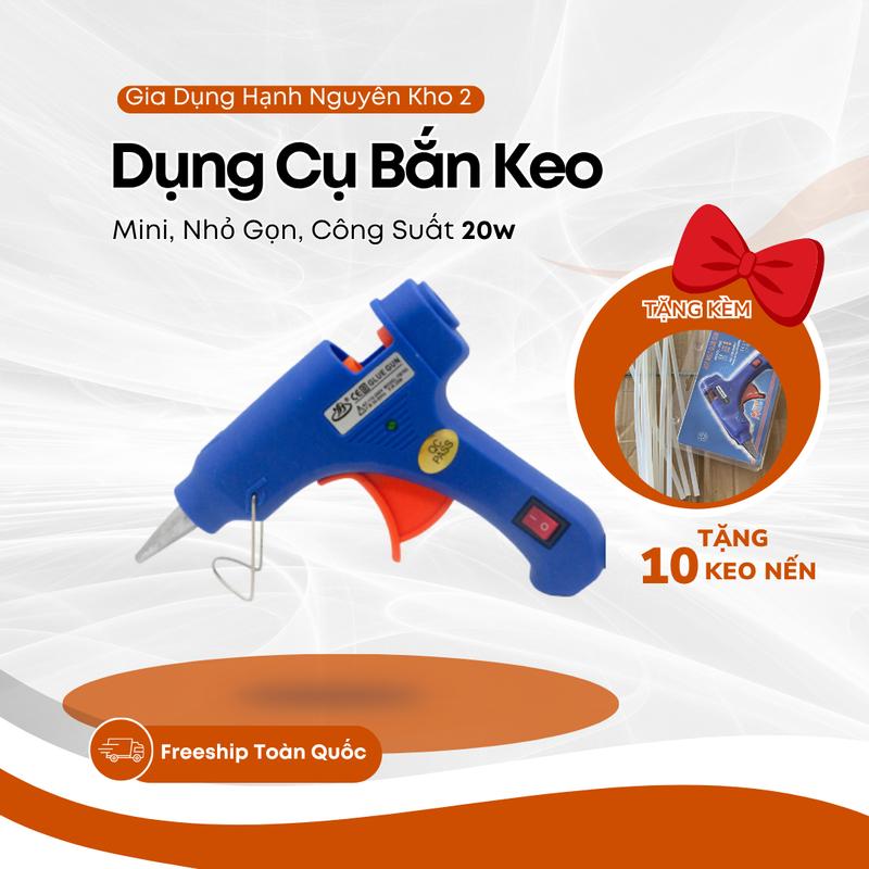  Dụng Cụ Bắn Keo Silicon Mini Dụng Cụ Làm Handmade Sửa Chữa Tiện Lợi Gia Dụng Hạnh Nguyên Kho 2 