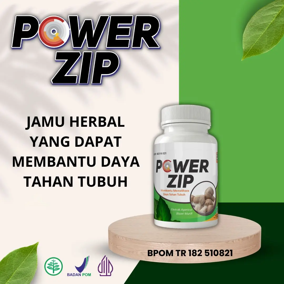 Powerzip Original Untuk Membantu Menjaga Daya Tahan Tubuh