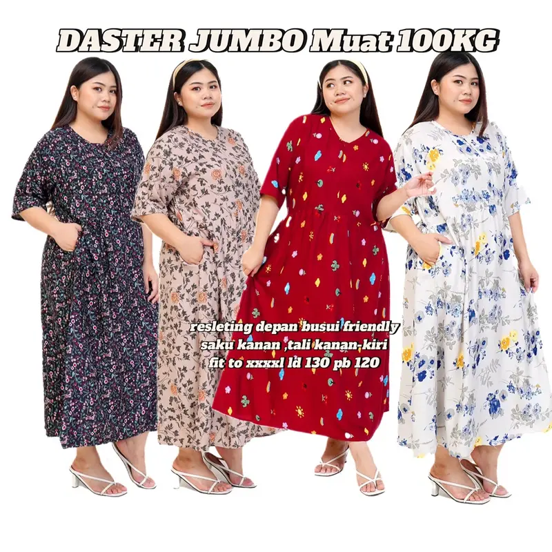 KIMI DASTER JUMBO ld 130 RAYON VISCOSE ADEM DAN TEBAL 0