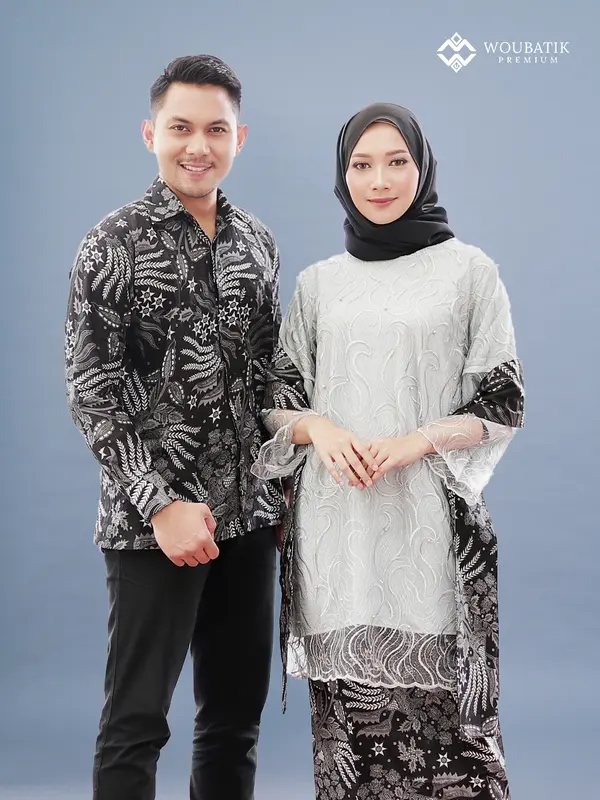 WOUBATIK - Kebaya dan Kemeja Couple KP 278 0