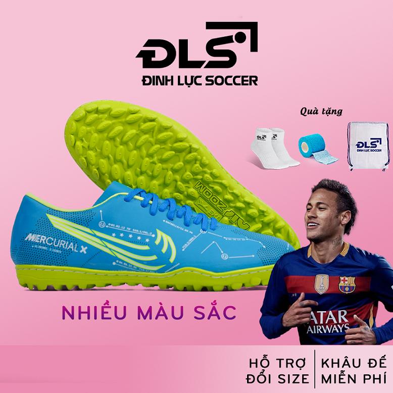Giày Bóng Đá Việt Nam Vic 6 Neymar ĐINH LỰC SOCCER Upper Mềm, Đế Cao Su Đinh TF Cỏ Nhân Tạo, Đã Khâu Đế