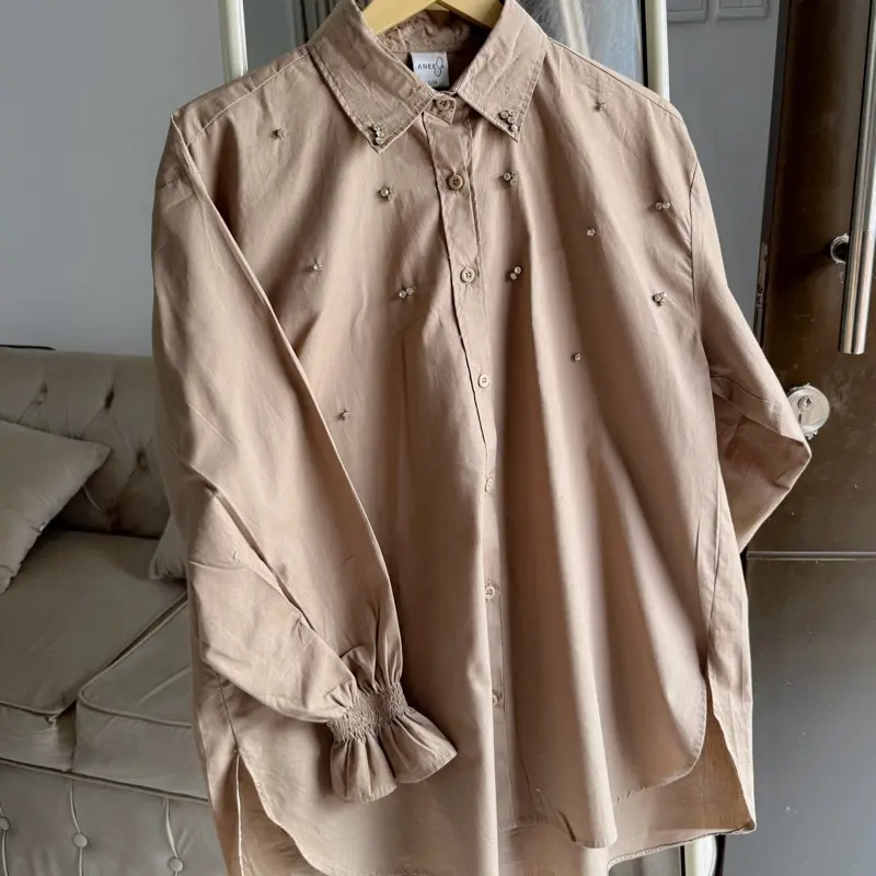 ANEESA-Keli Shirt | Kemeja wanita berpayet | atasan wanita 2
