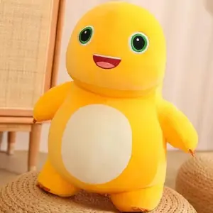Boneka Dino Kuning Nailong Jumbo Cartoon Dinosaurus Naloong Susu Naga boneka Anime lucu