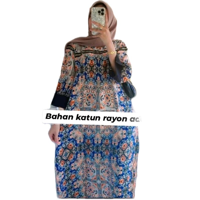 daster karina motif  kekinian terbaru rayon 3