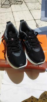 Product Review of JORLU Sepatu Sneakers Wanita  Model J002 - Sport Rajut Casual Shoes sepatu  import Olahraga from B**a B**l 0