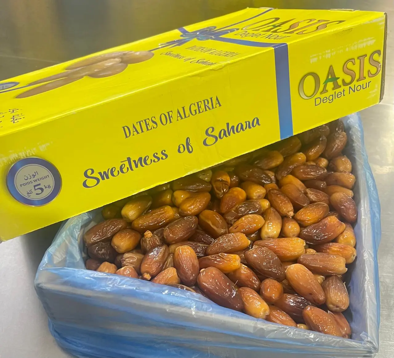 KURMA MADU OASIS ukuran 5kg dan 1kg kurma premium Kering