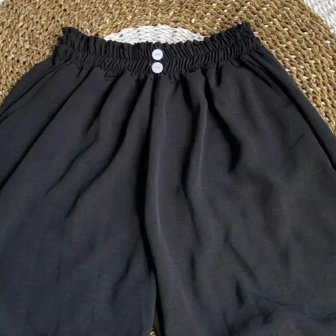 Celana Kulot Crinkle Airflow Premium Panjang Wanita Terbaru Kancing 7