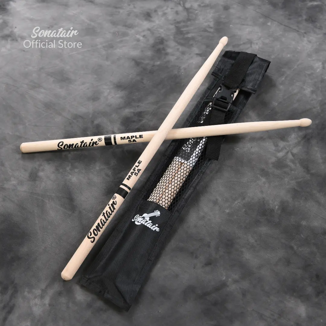Sonatair Stick Drum 1 Set Bahan Mapple Sawo Ukuran 5A