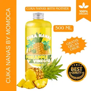 500ml Cuka Nanas Organic With Mother Original Pineapple Vinegar by Momoca