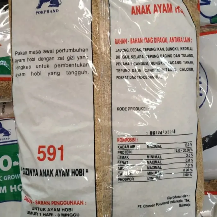 Pakan ayam pakan anak ayam jago pur 591 satu dus 1