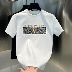 Kaos Tren Cetak Fashion Pria dan Wanita Muda 2025 - Bahan Nyaman - Toko Fashion Polos Katun