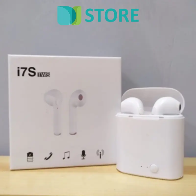 Headset Bluetooth i7S TWS For Android dan ios 2
