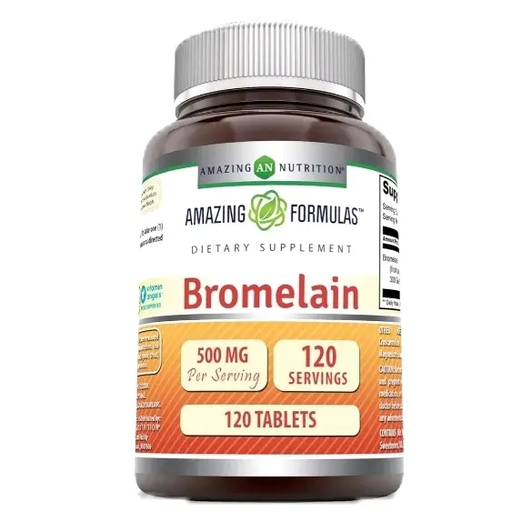 Amazing Formulas Bromelain Supplement 500 Mg Per Serving 120 caps