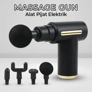 REZKI MALL- LEHIKO Alat Pijat Elektrik Pundak Punggung Tangan Massage Gun - BX720