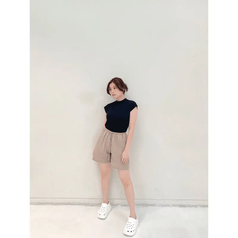 Atasan Manset baju bahan spandex adem/Atasan Manset Tanpa Lengan/Manset Inner Wanita Panjang 4