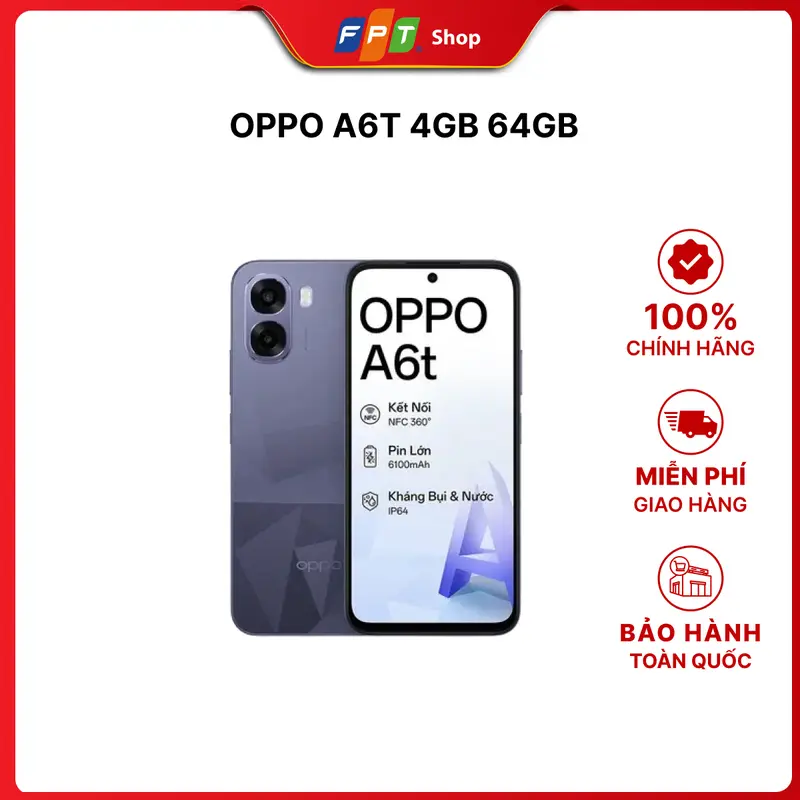 Điện thoại OPPO A6T 4GB 64GB | BigBuy360 - bigbuy360.vn Điện thoại OPPO A6T 4GB 64GB | BigBuy360 - bigbuy360.vn