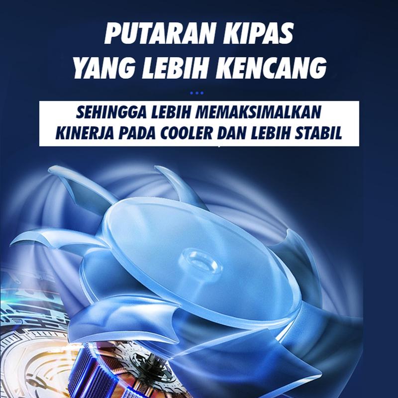NEIKU NK50 FAN COOLER SEMICONDUCTOR PELTIER WITH BATTERY 1500MAH PORTABLE RECHARGEABLE PHONE COOER Kipas Angin 7