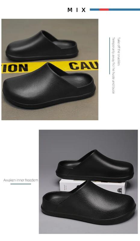 Product Introduction of รองเท้าแตะ 24 ปี รองเท้าแตะเป่าโถวผู้ชาย รองเท้าเชฟกันน้ำและกันลื่น อุดตันระบายอากาศ รองเท้าแตะ 9