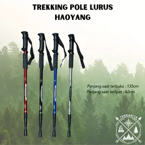 Trekking Pole Haoyang | Energia | Naturhike | Taffsport | Tongkat Trekking | Tongkat Gunung | Tracking Pole | Tongkat Jalan Lansia | Ultralight | Nordic Walking | Tongkat Hiking | Telescopic