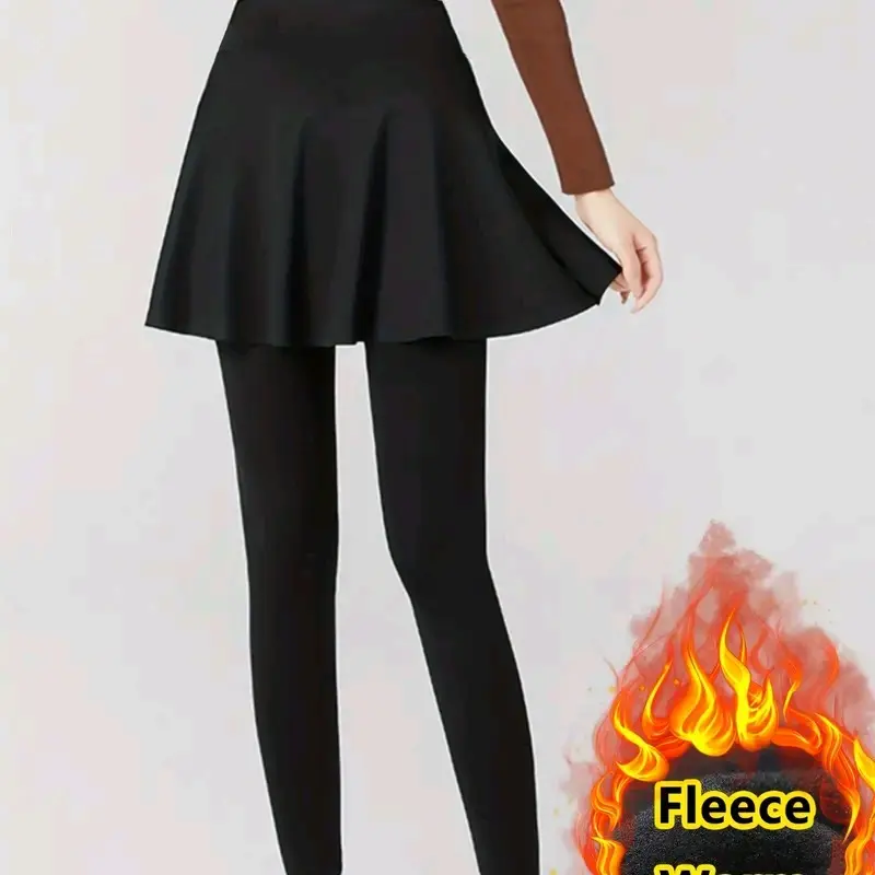Legging Rok Olahraga Wanita Skirt Sport Jogging Renang Sepeda Lari Zumba Senam Olahraga Senam Gym Muslimah Rok Celana Sport  Yoga Outdoor 6