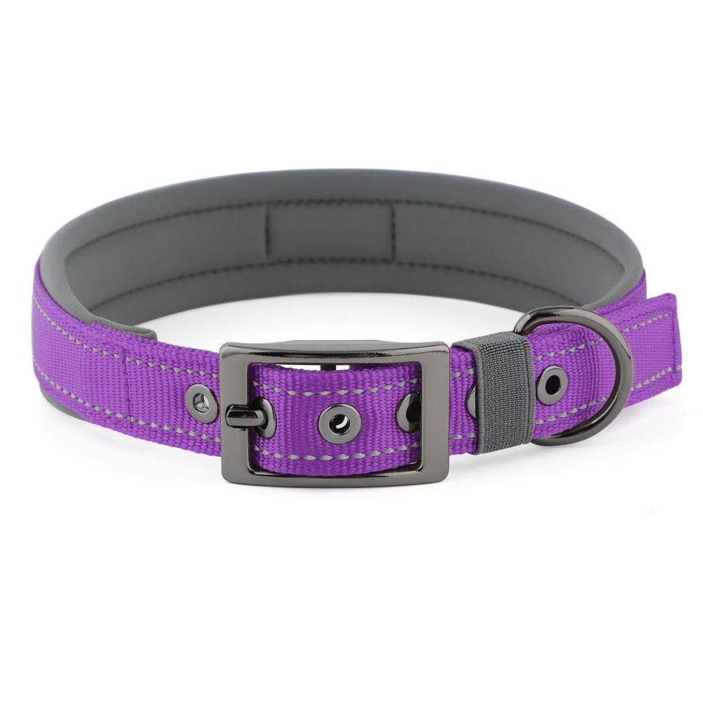 Kalung Anjing Nyaman Reflektif Malam | Comfortable Reflective Dog Collar for Small Medium Large Dogs
