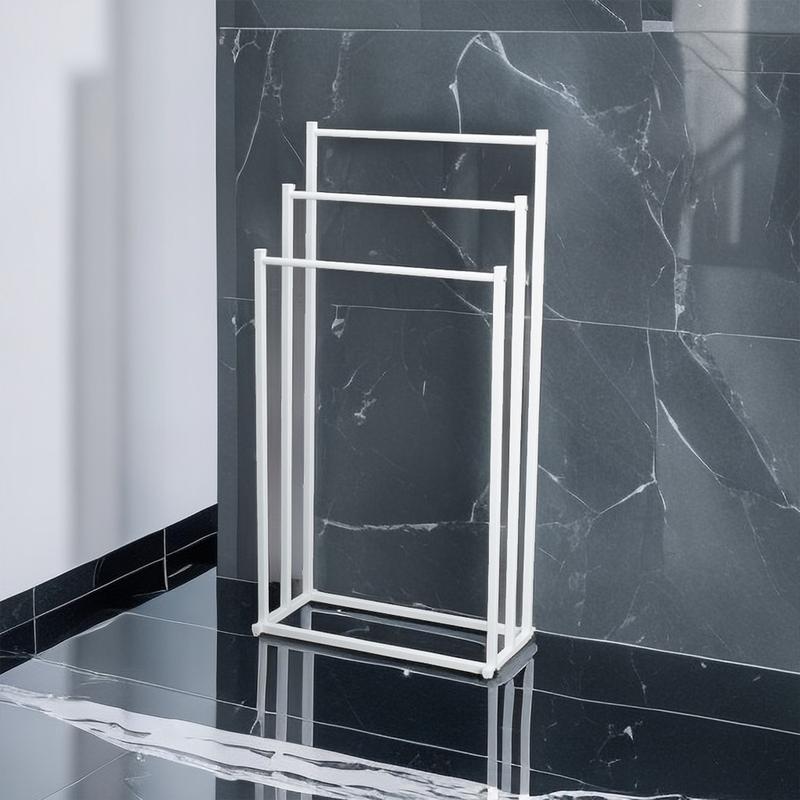 Product Introduction of [SG] Towel Standing Rack/ Bathroom Drying Rack/ Hanger Towel Rack Stand/ Bathroom Punch Free Towel Rack Toilet Hanger 36