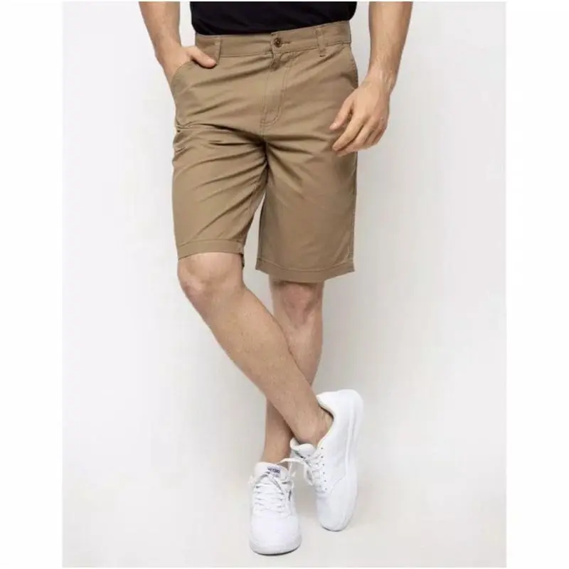 110 Ribu 3 Pcs Celana Chinos Pendek Pria Chino Pants Bahan Katun Drill Kualitas Premium 2
