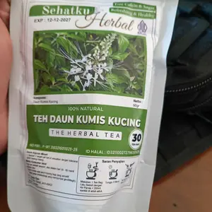 Sehatkuherbal Teh Daun Kumis Kucing Isi 30 Tea bag Minuman