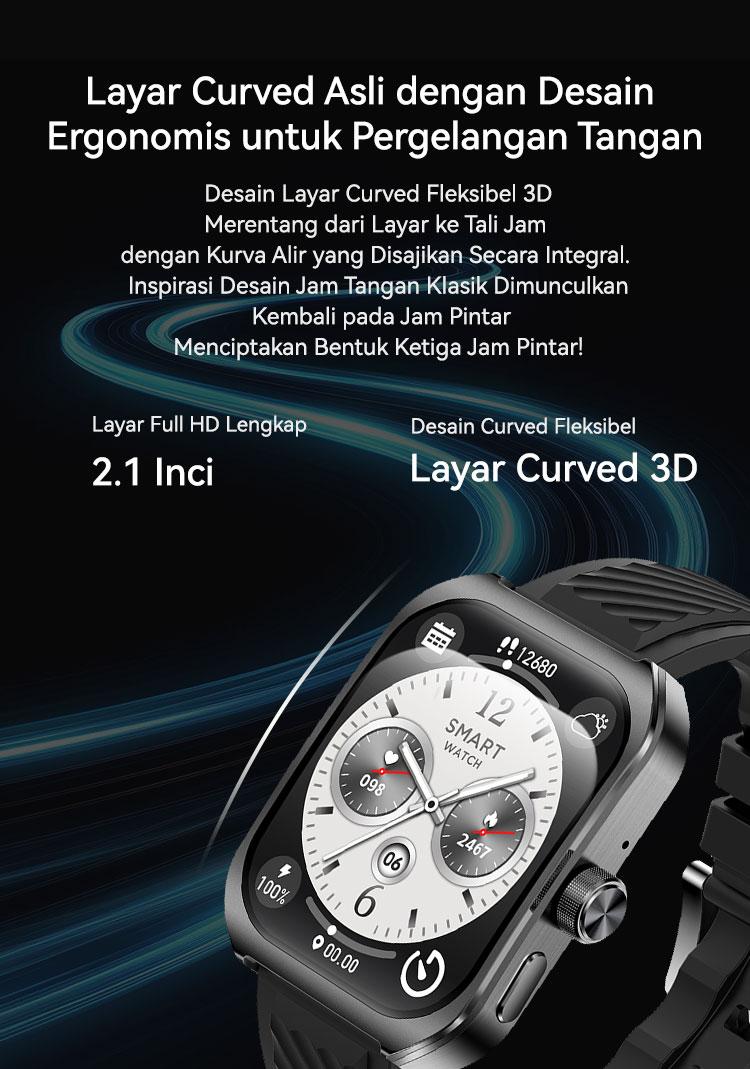 HC Z88 Pro Smart Watch dengan Pemantauan Kesehatan Penerimaan Panggilan Telepon 100+ Mode Olahraga Tahan Air IP67 HC Z88 Pro Smart Watch dengan Pemantauan Kesehatan Penerimaan Panggilan Telepon 100+ Mode Olahraga Tahan Air IP67