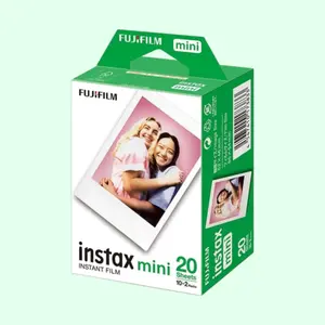 Fujifilm Refill Instax Mini Paper Twinpack Plain - 20 Sheets