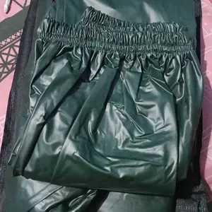 S&R Jas Hujan Setelan Dewasa Bahan PVC dengan Hoodie untuk Pria dan Wanita Tahan Air dan Nyaman