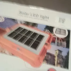 【Garansi 1 tahun】 Lampu Tenaga Surya Cell Multifungsi Lampu Panel Camping Emergency 5000W Lampu Sorot Solar LED Indoor Outdoor