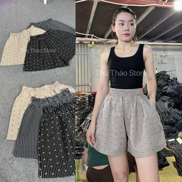 Quần Ống Xuông ThuThao97 Chất Gol.d hoạ tiết Hình Nơ 2