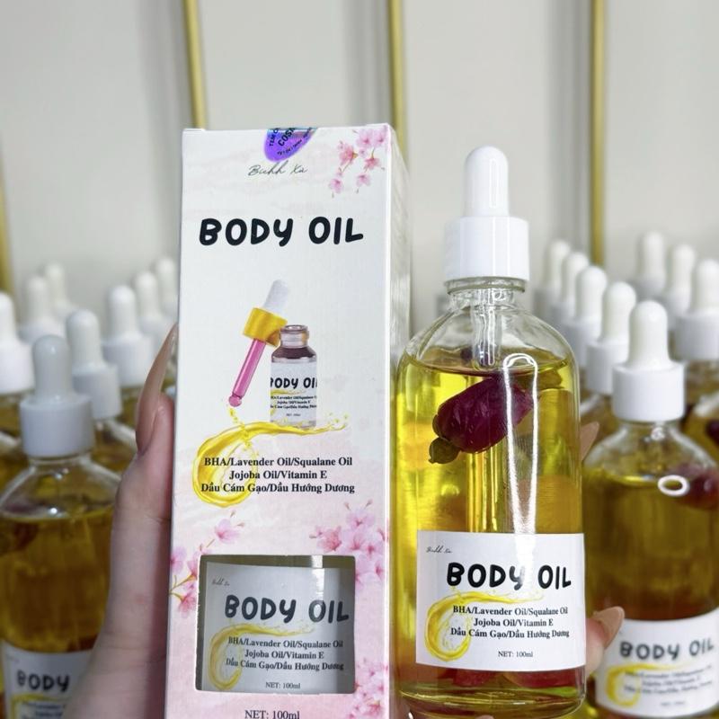 BODY OIL - DẦU DƯỠNG DA TOÀN THÂN - MỀM - MỊN - CẤP ẨM - 100ML