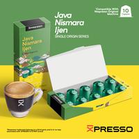 Gambar XPRESSO Kopi Kapsul - Java Nismara Ijen - Nespresso Coffee Capsules Compatible - 10 capsules per box dari Xpresso Store Kab. Tangerang 1 Tokopedia