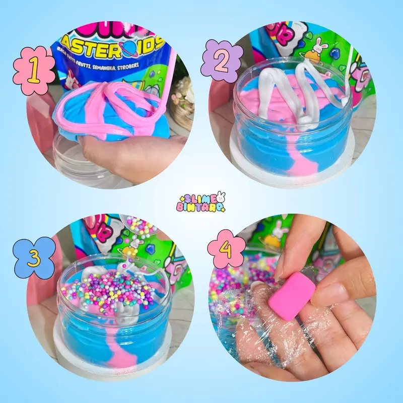 BIG BUNNY SLIME BY SLIME BINTARO || ORIGINAL SLIME 2