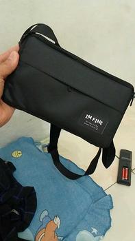 Product Review of Pouch Wallet - Tas Dompet - Clutch Bag - Hand Bag - Sling Bag - Tas HP - Real Pict Pria Cowok from A**T 0