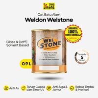Gambar Cat Batu Alam Welstone Transparant Gloss / Mengkilap 0.9 Liter dari Toko Cat Warna Abadi Kota Administrasi Jakarta Barat 1 Tokopedia