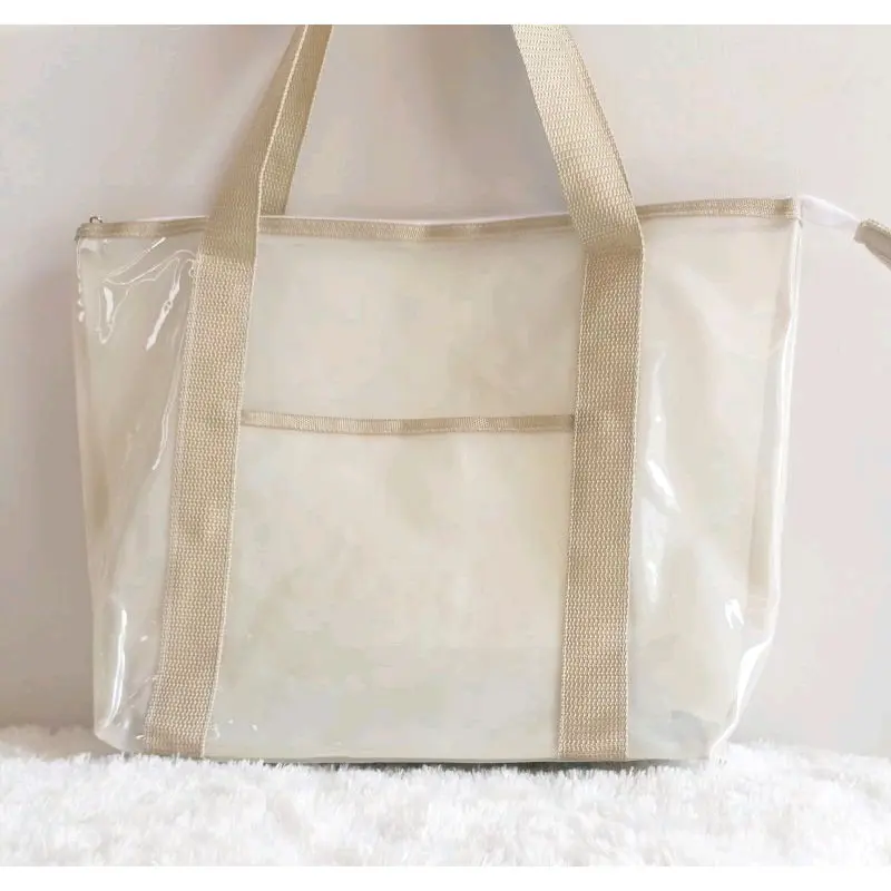 Totebag Wanita Transparan Mika Warna Tas Mika 0