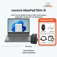 Gambar Pick up Toko / Kurir Toko - Lenovo IdeaPad Slim 3i i5-13420H RAM 16GB 512GB SSD OHS W11 IdeaPad Slim 3 14IRH10 - Grey, 8GB dari Distri Laptop Kota Administrasi Jakarta Pusat 1 Tokopedia