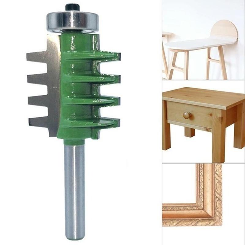 Product Introduction of 8mm Shank Router Bits Finger Joint Glue Cutter for Wood Tenon Woodwork Milling 32
