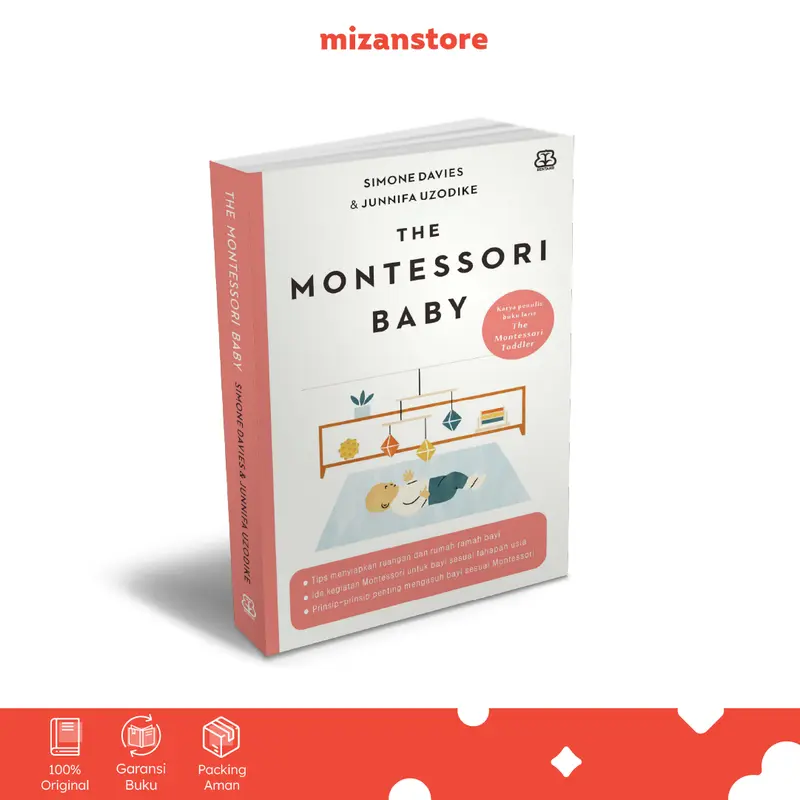 [Mizan] Buku Parenting The Montessori Baby - Simone Davies & Junnifa Uzodike