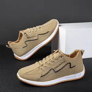 KENXIEX Sepatu Sneakers Pria Fashion Casual Cowok Kekinian Shoes Sporty Olahraga Running Ken121505